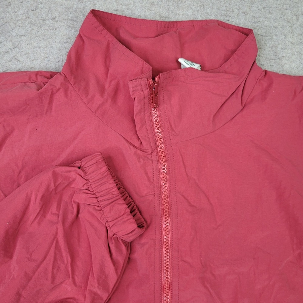 Vintage 90s Reebok Golf Windbreaker Jacket Mens XLโ Red Full Zip Nylon Y2K